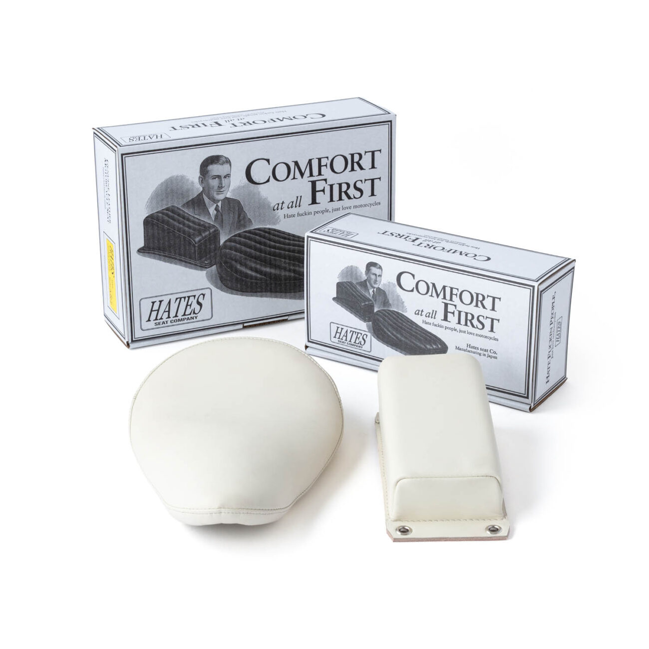 画像2: HATES SEAT CO. | SOLO SEAT&PILLION PLAIN  (2)