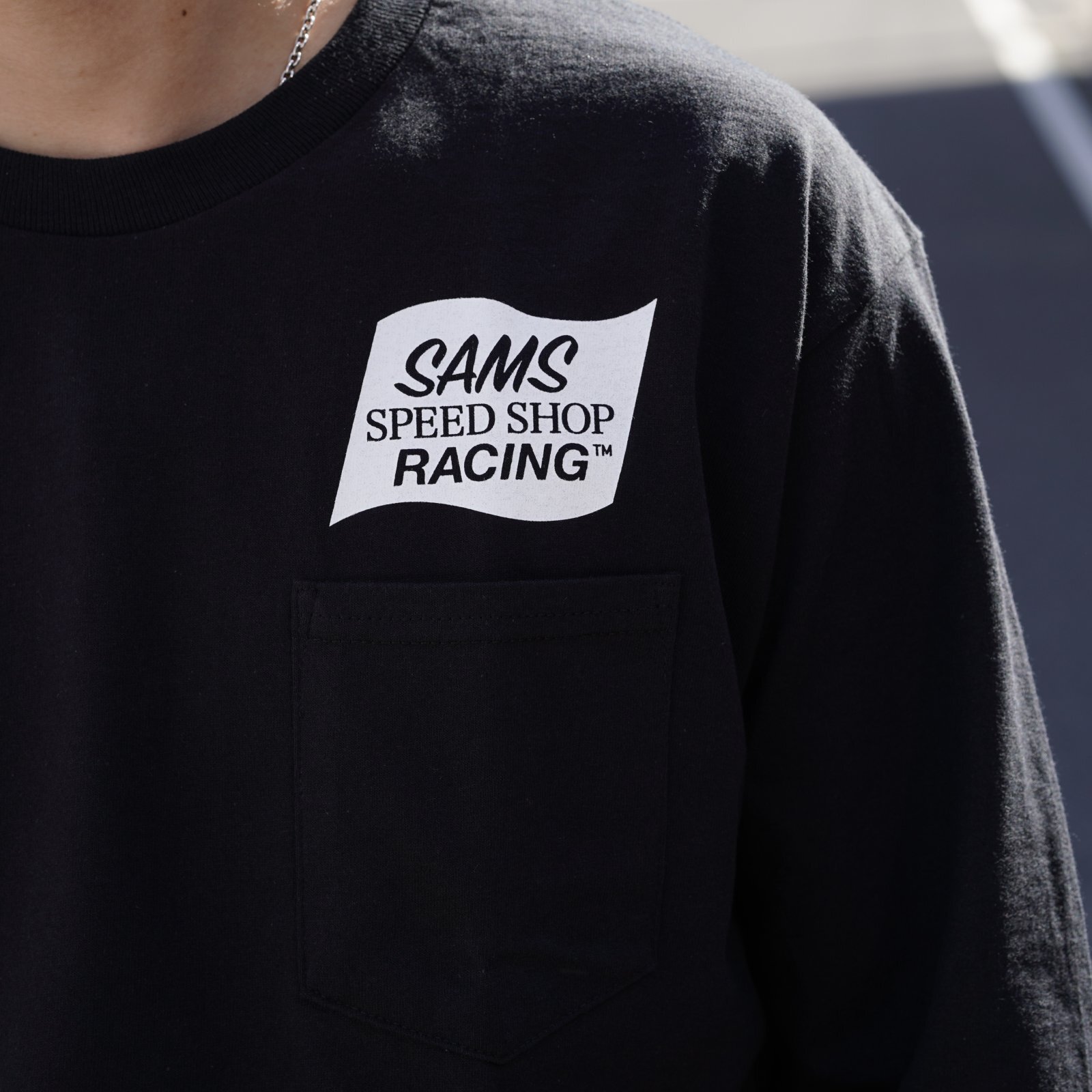 画像3: SAMS (サムズ) | SAMS POCKET LONG SLEEVE TEE  (3)
