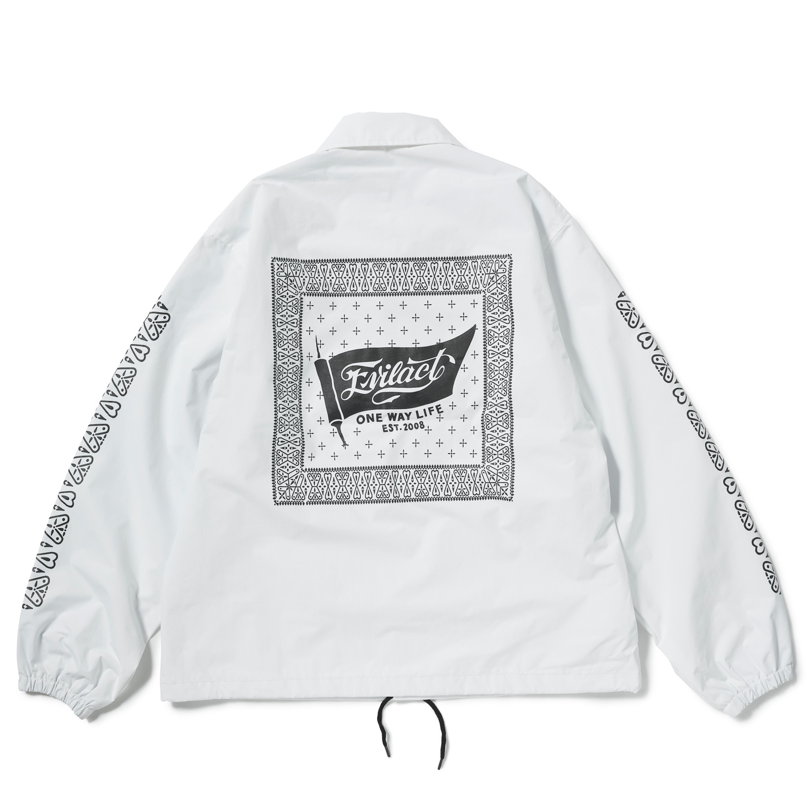 画像2: EVILACT (イーヴルアクト) | BANDANA COACH JKT  (2)