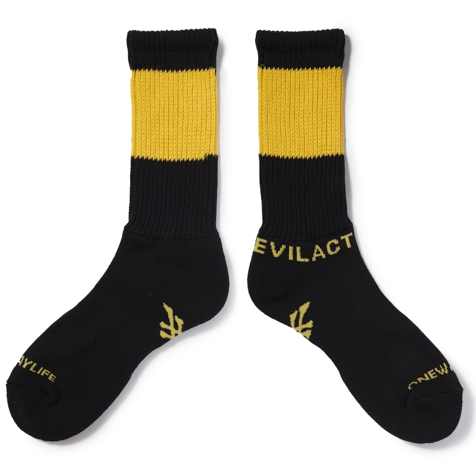 画像1: EVILACT (イーヴルアクト) | LINE LOOSE SOCKS  (1)