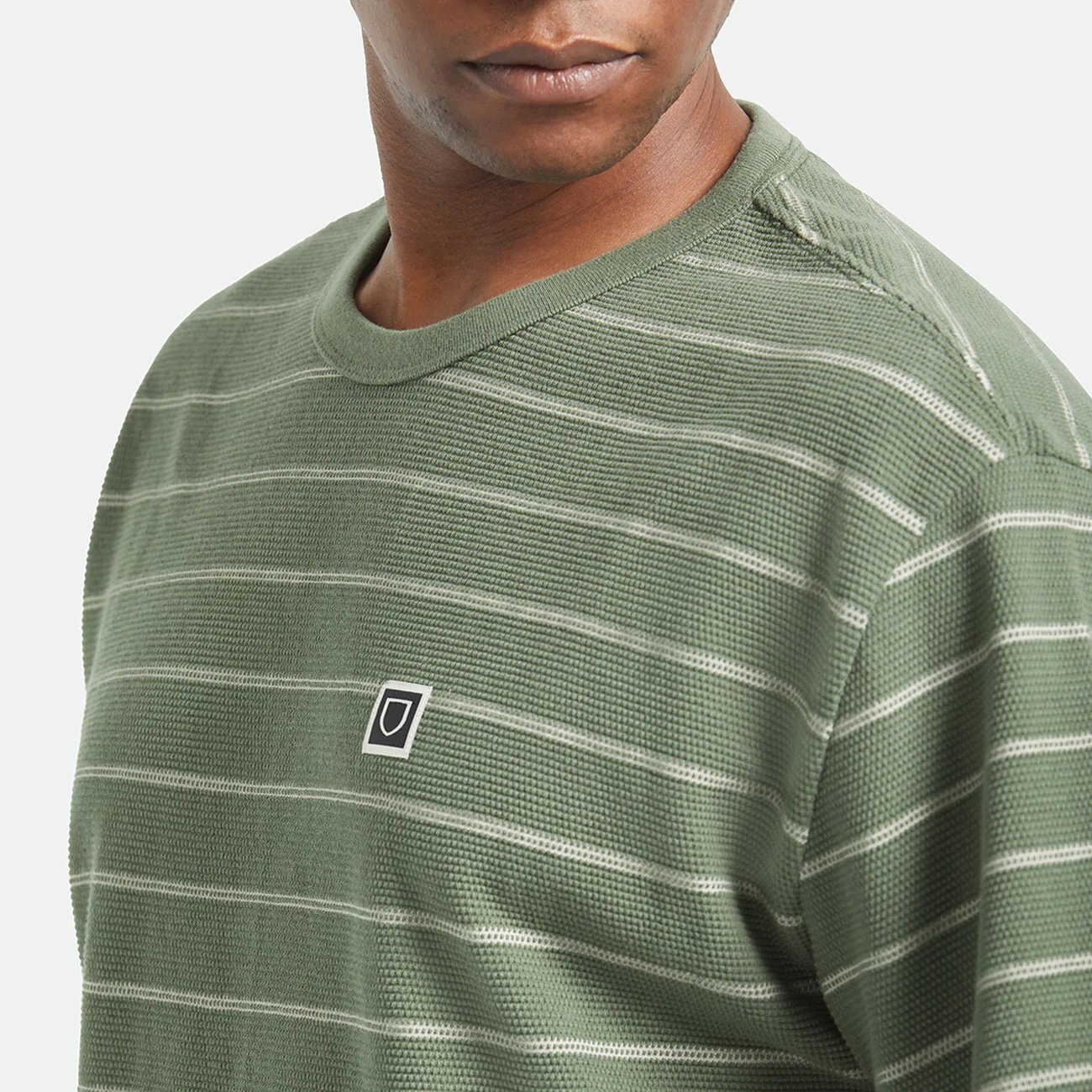 画像8: BRIXTON (ブリクストン) | SHIELD PIQUE S/S BOXY KNIT TEE  (8)