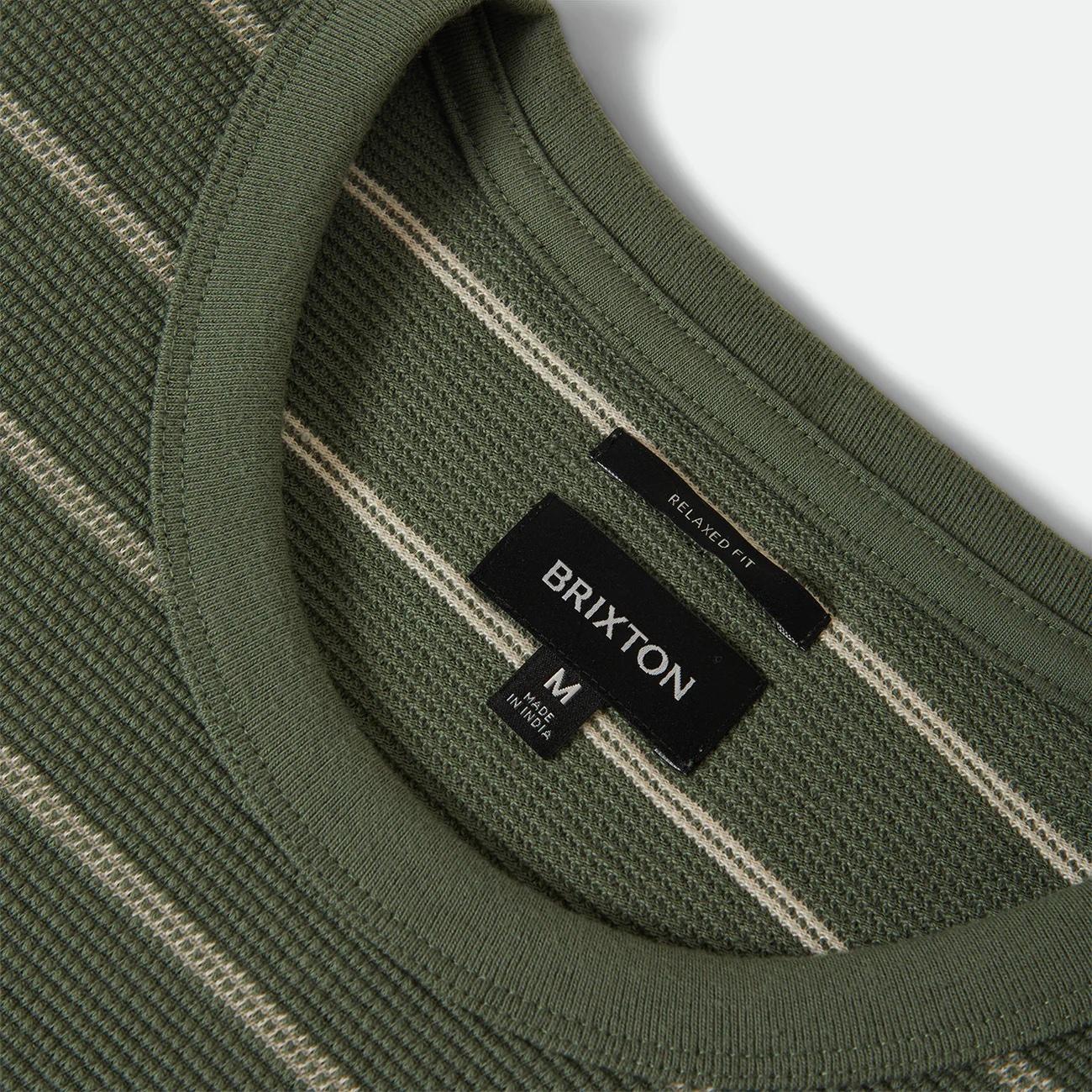 画像2: BRIXTON (ブリクストン) | SHIELD PIQUE S/S BOXY KNIT TEE  (2)