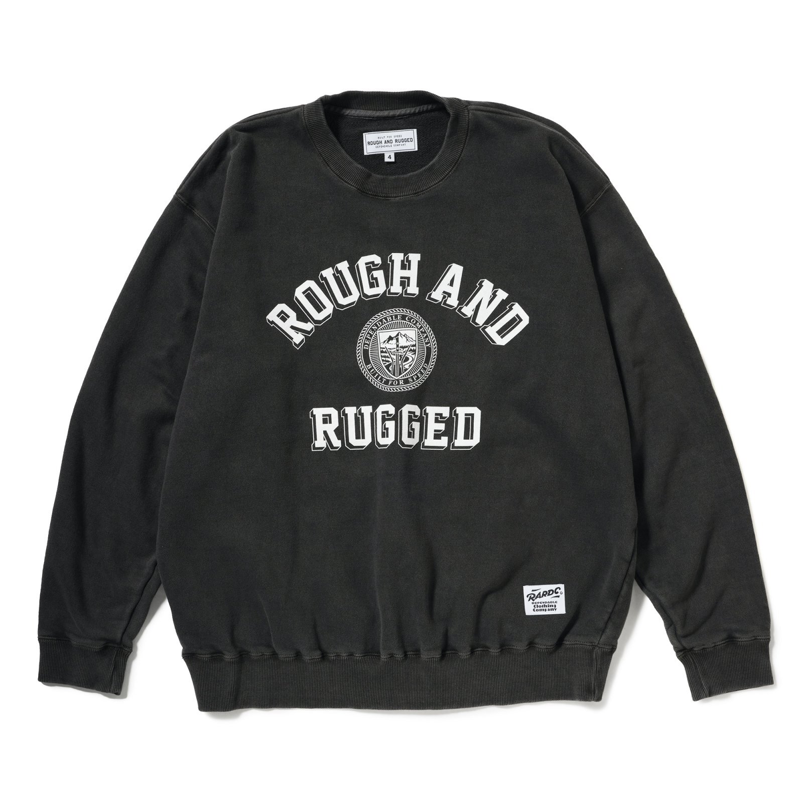 画像1: ROUGH AND RAGGED (ラフアンドラゲッド) | DESIGN SWEAT 02 (1)